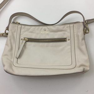 KATE SPADE NEW YORK Green Logo Lined Crossbody Bag